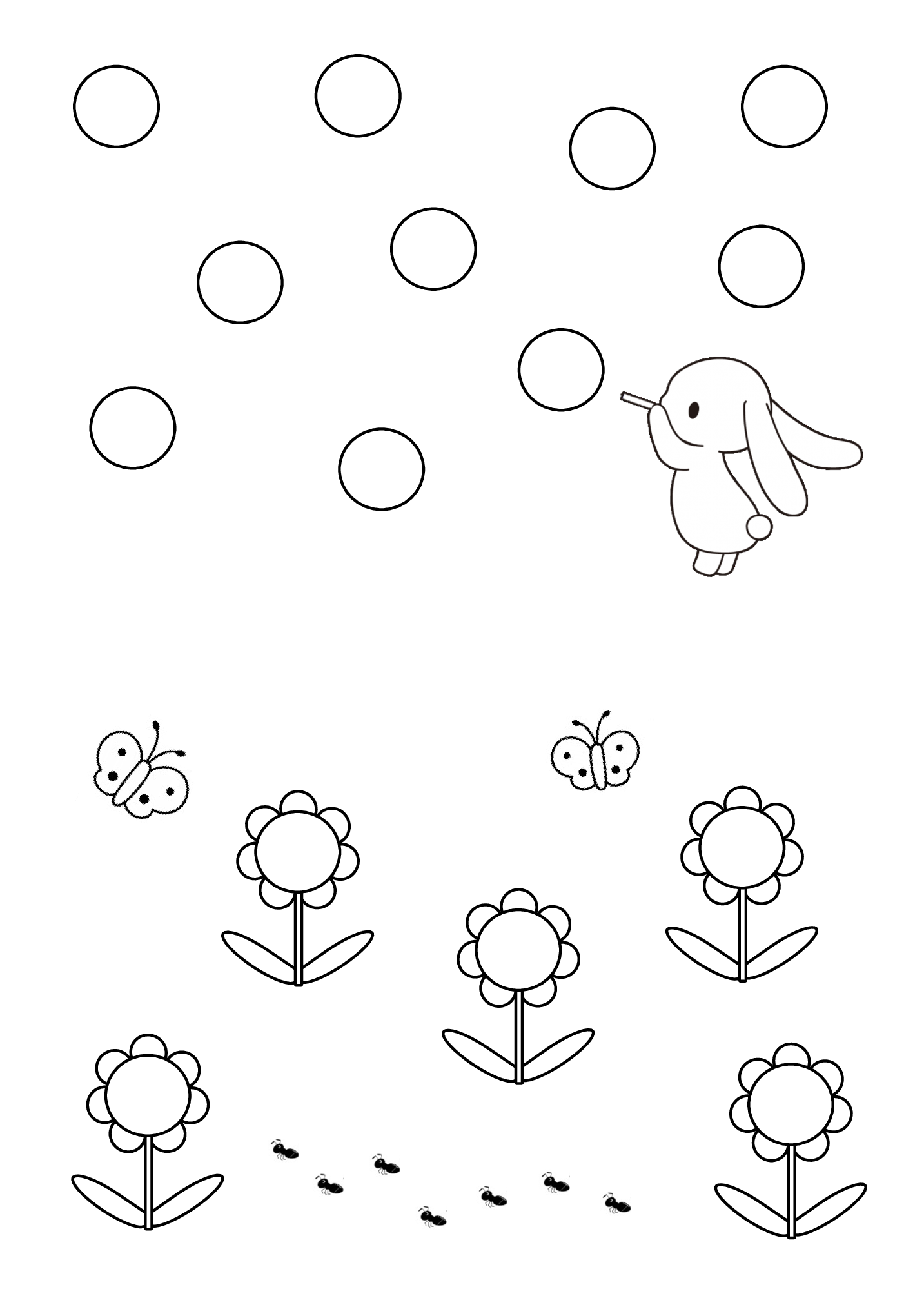 Large Circle Sticker Sheet 1