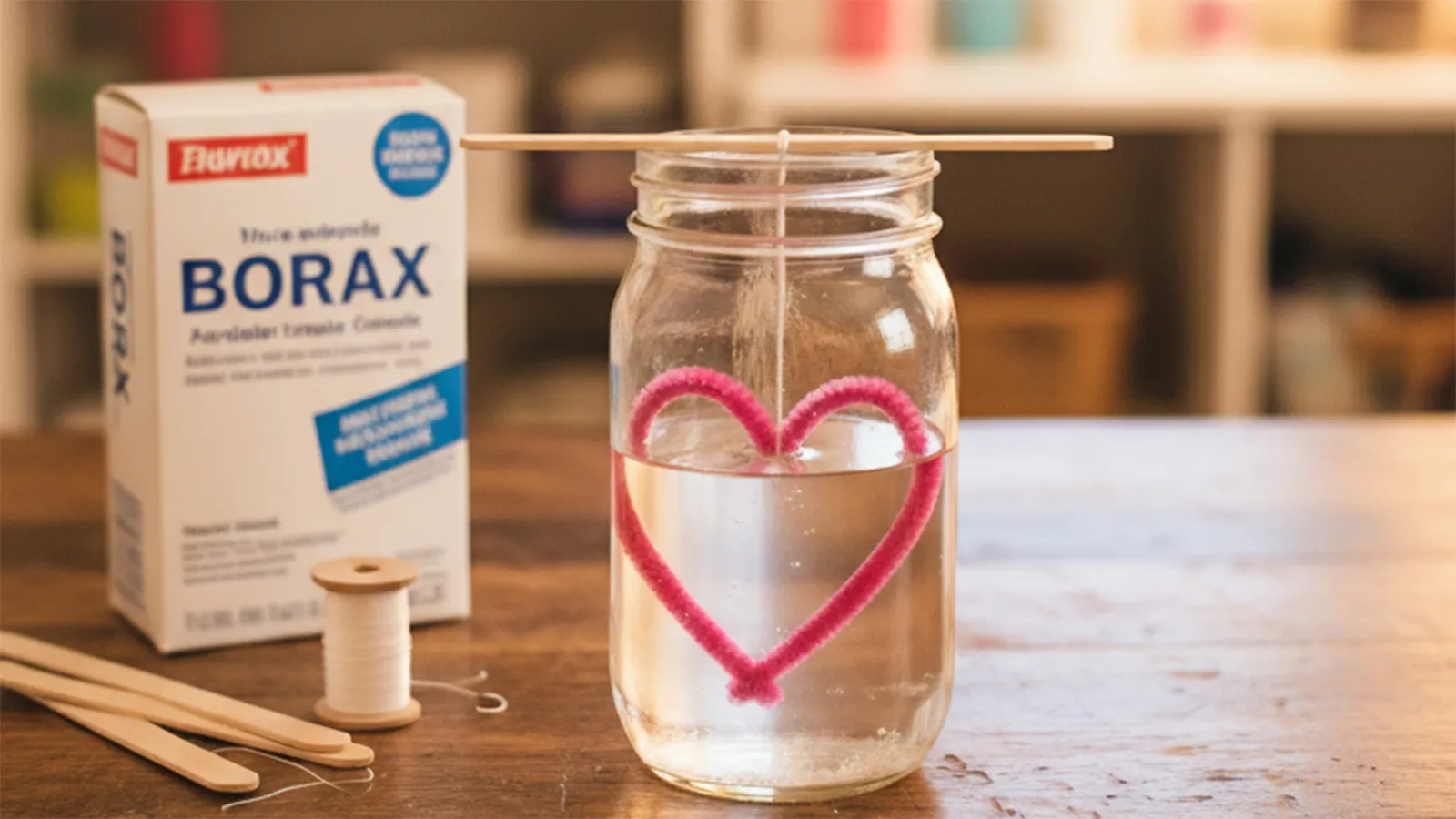 Container, Stirring Stick, and Hanging String Compatibility Chec