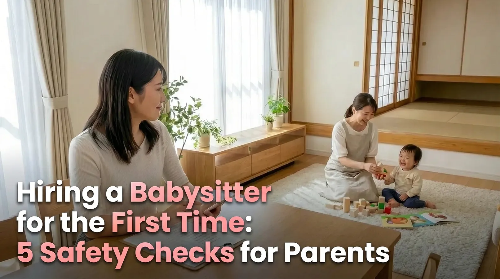 Hiring a Babysitter for the First Time: 5 Safety Checks for Parents