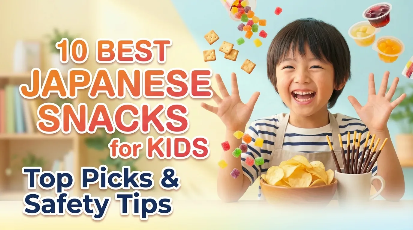 10 Best Japanese Snacks for Kids: Top Picks & Safety Tips