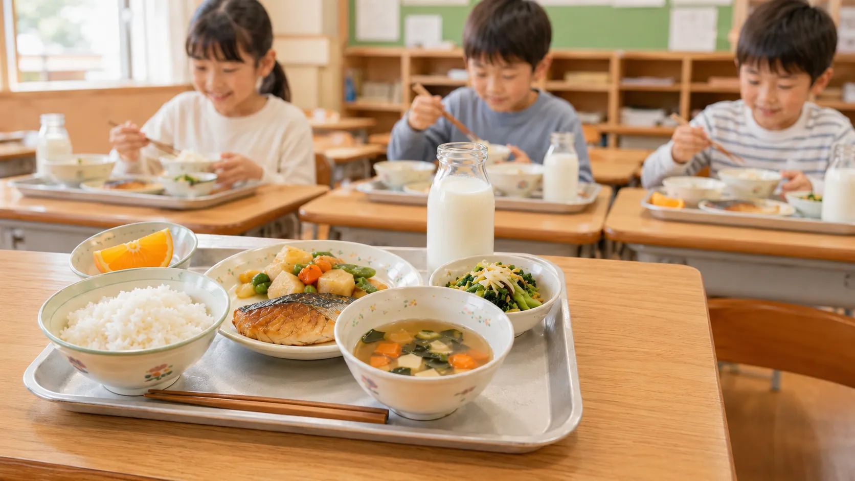 Japanese School Lunch (Kyushoku): Menus and Food Education Japanese School Lunch (Kyushoku): Menus and Food Education