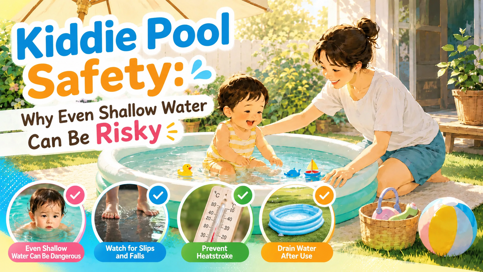 Kiddie Pool Safety: Why Shallow Water Still Drowns Kids