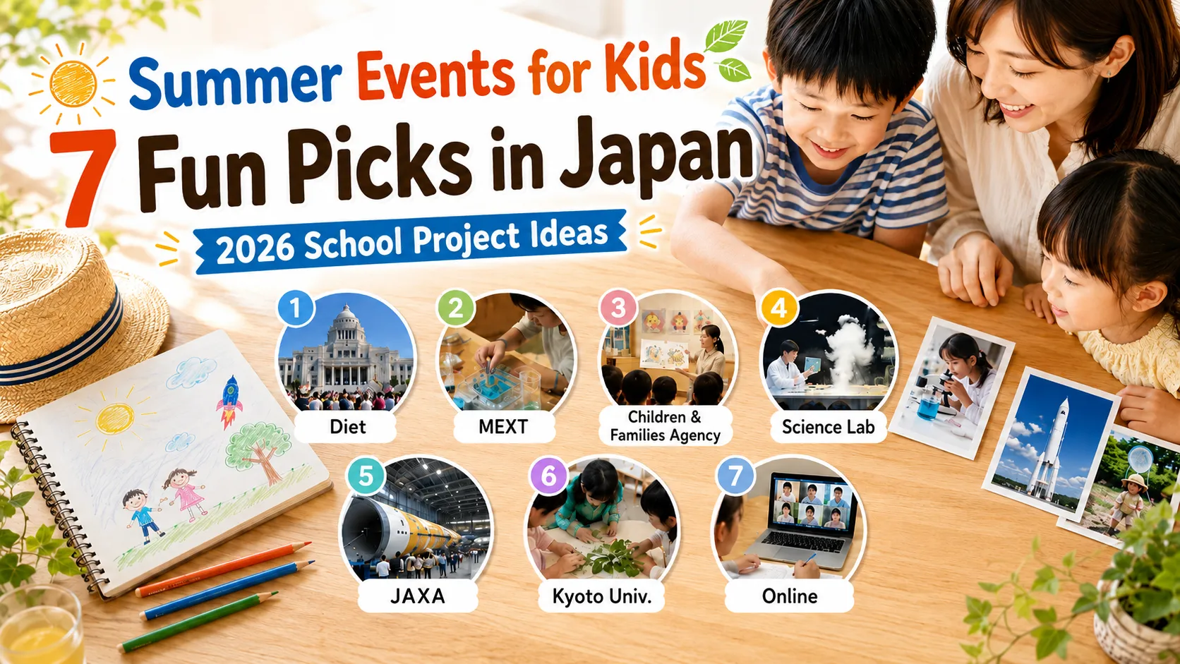 7 Summer Events for Kids in Japan 2026: Jiyu Kenkyu Ideas 7 Summer Events for Kids in Japan 2026: Jiyu Kenkyu Ideas