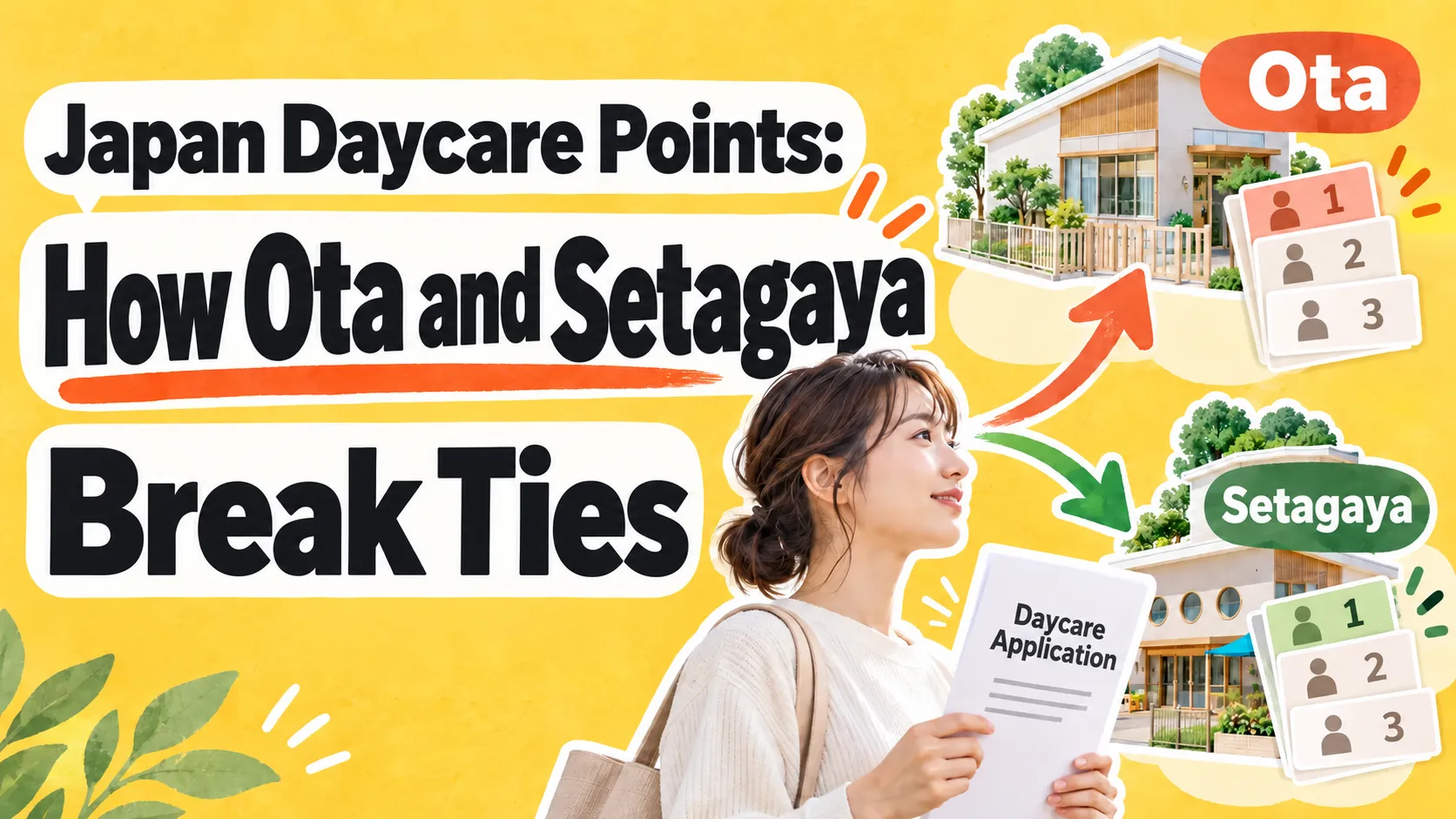 Japan Daycare Points: How Ota and Setagaya Break Ties