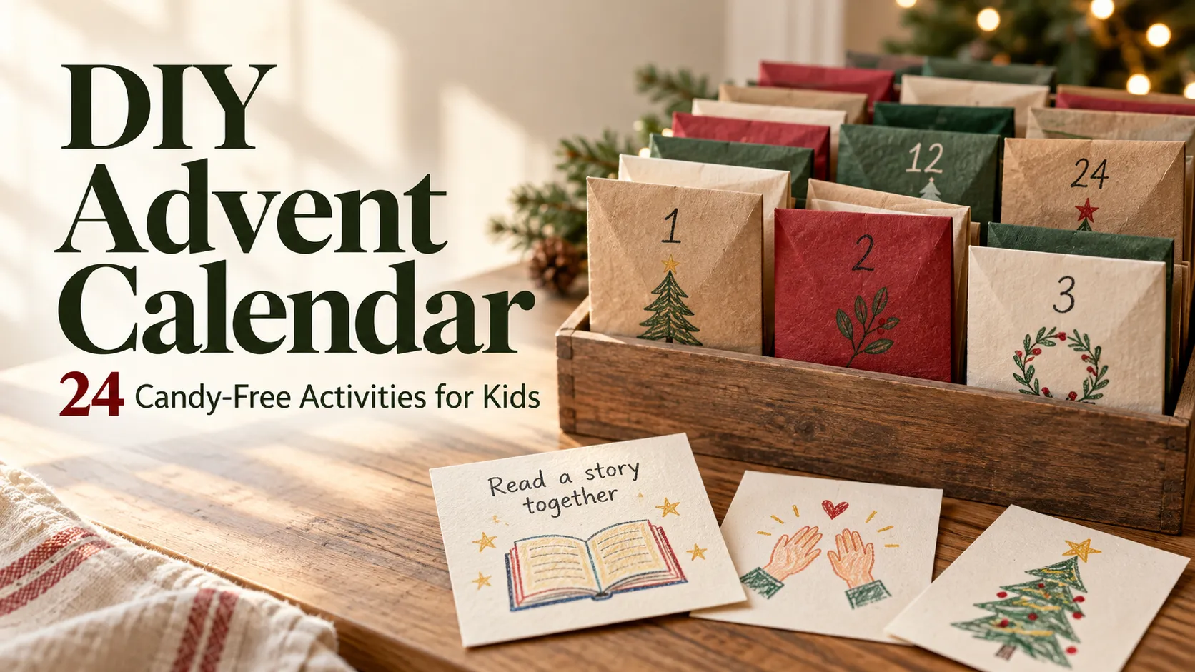 DIY Advent Calendar: 24 Candy-Free Activities for Kids