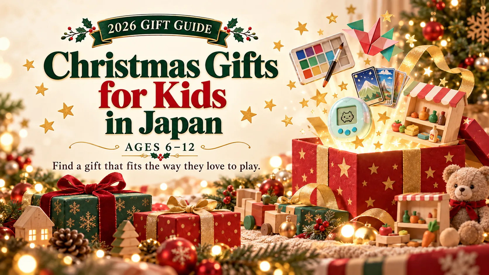 Christmas Gifts for Kids Ages 6–12 in Japan: 2026 Guide